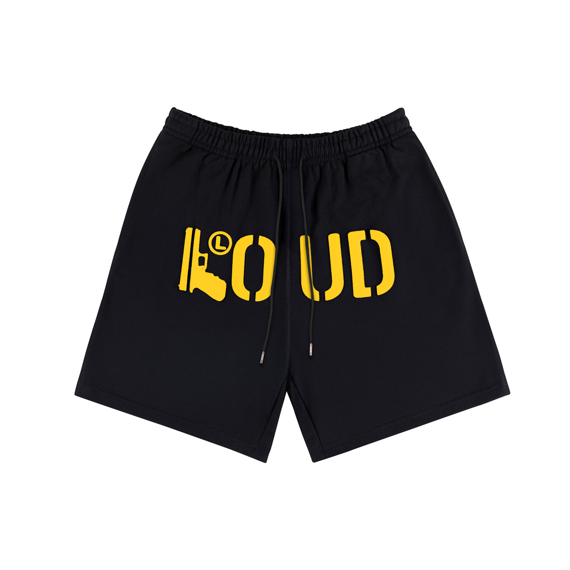 Shorts LOUD Negro Amarillo