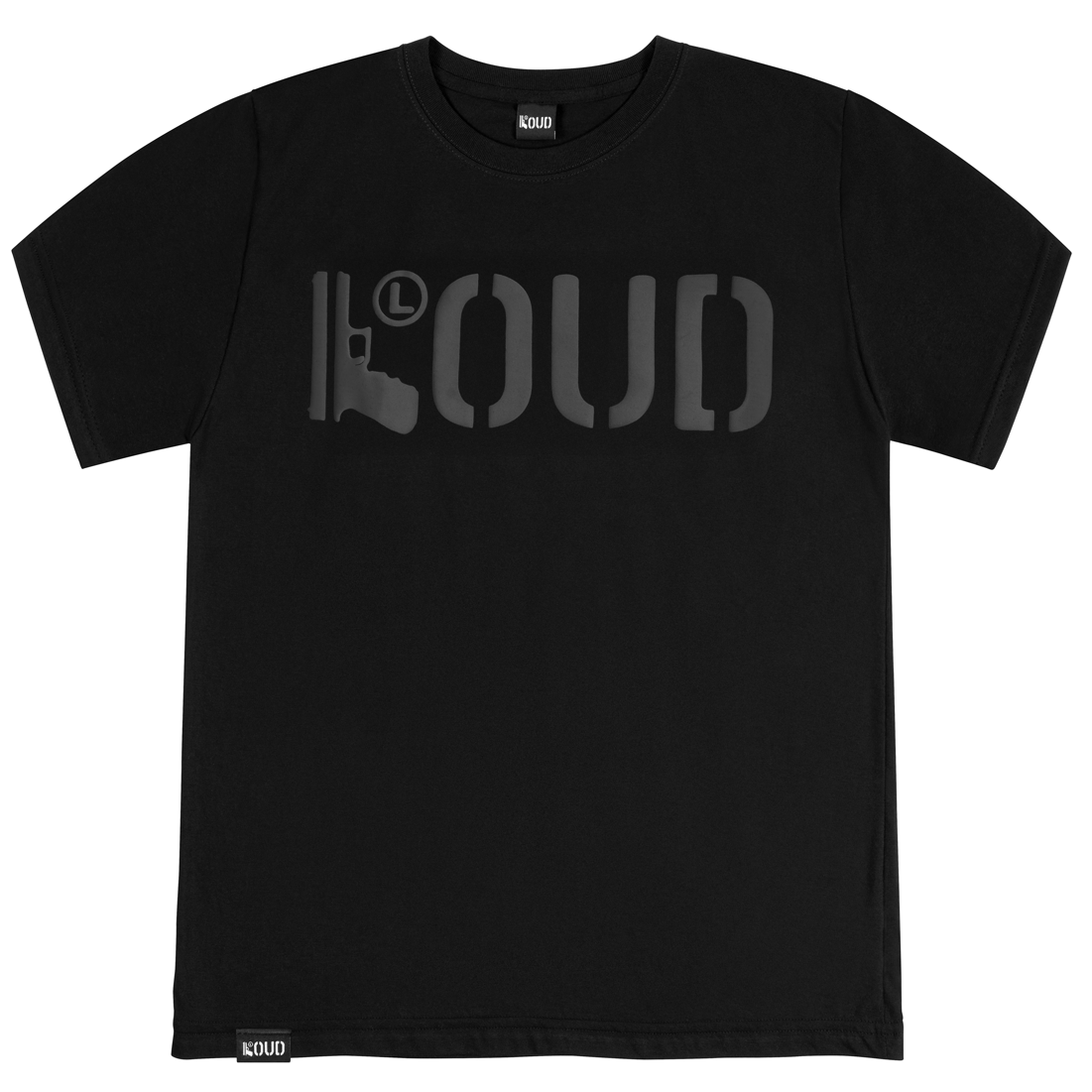 Polera LOUD Negro Negro