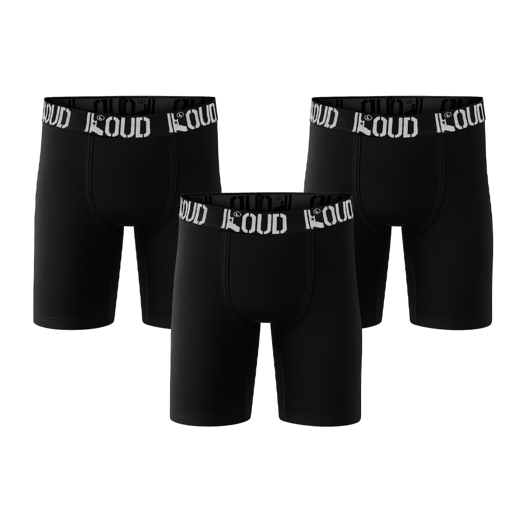 LOUD Bóxer Largo Algodón Pack 3