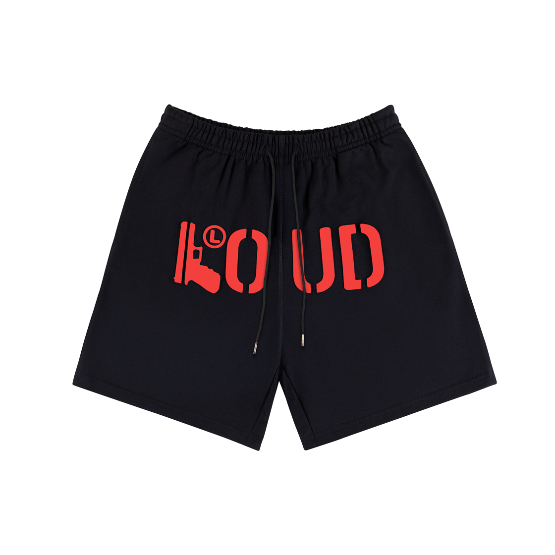 Shorts LOUD Negro Rojo
